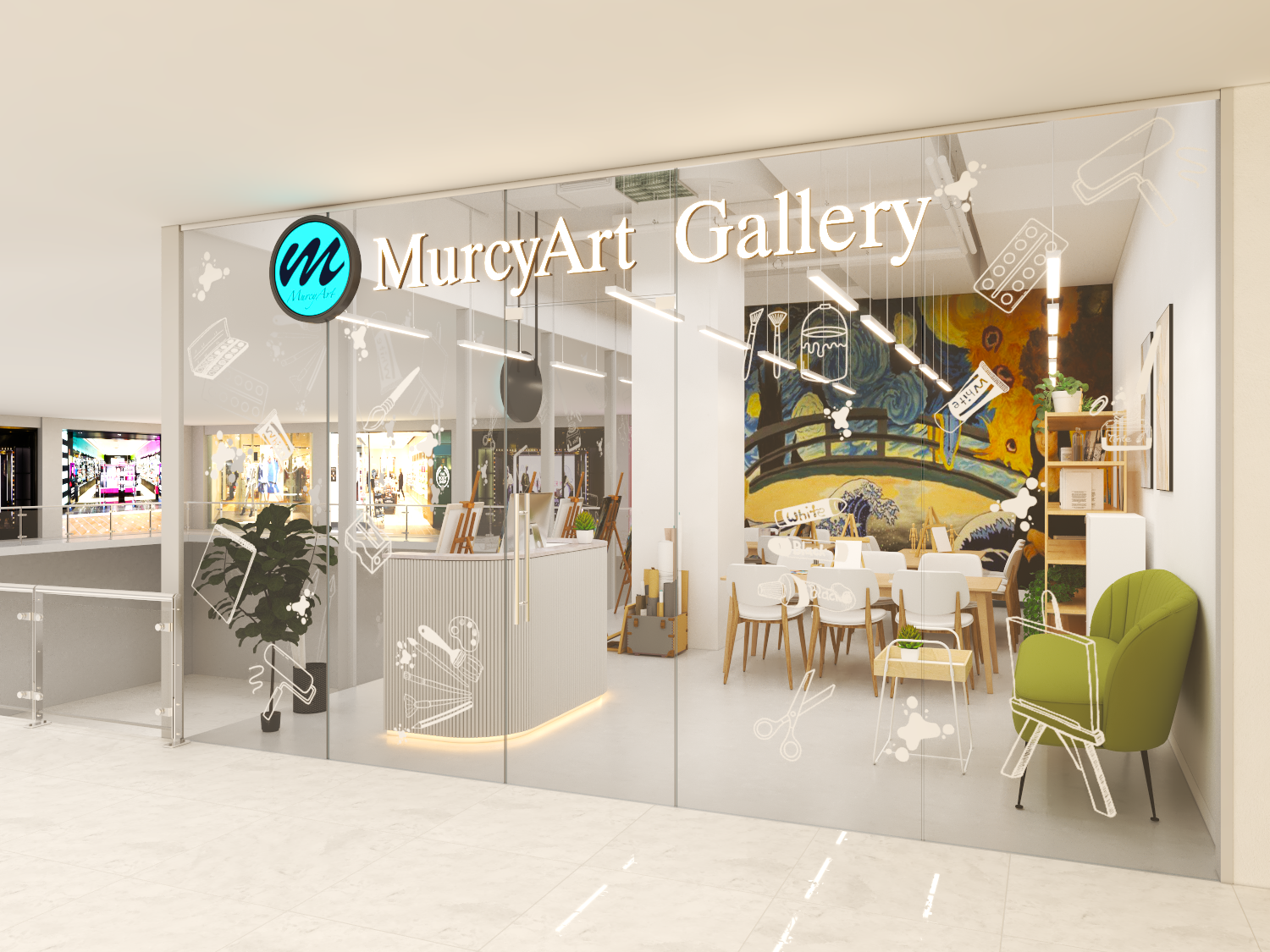 MurcyArt Gallery Opening Promotions