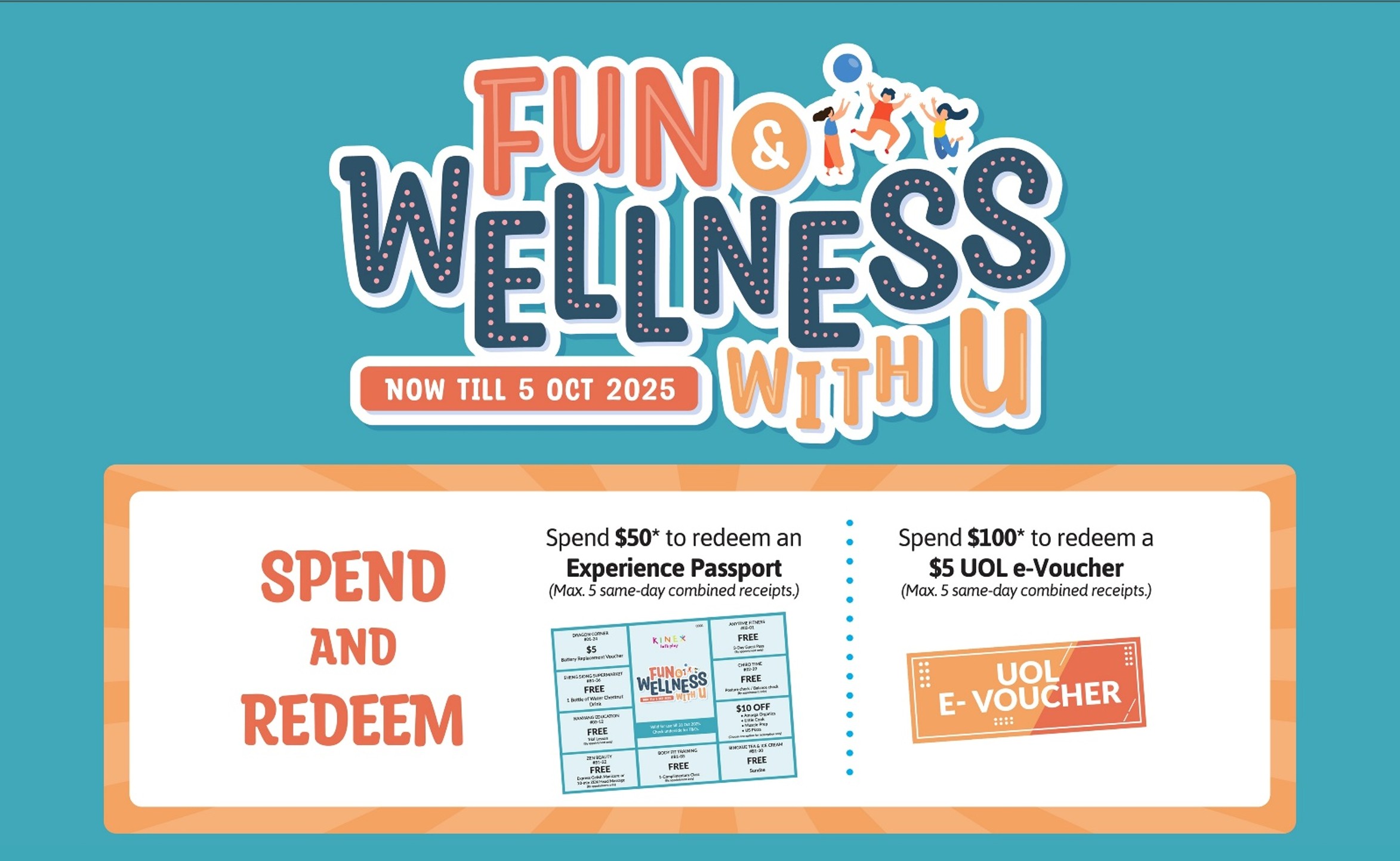 Fun & Wellness - Spend & Redeem