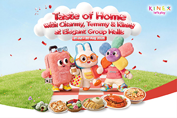 Taste of Home with Charmy, Temmy and Kinny campaign is happening from 31 July to 30 August 2026.