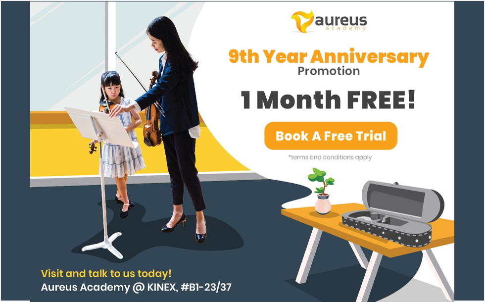 Aureus Academy 9th Year Anniversary Promotion